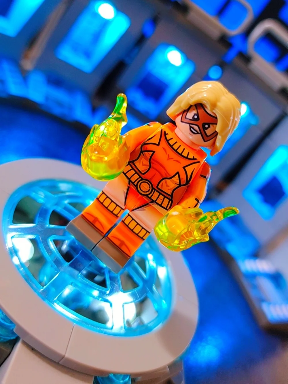 Terra Teen Titans Minifigure Lego Compatible